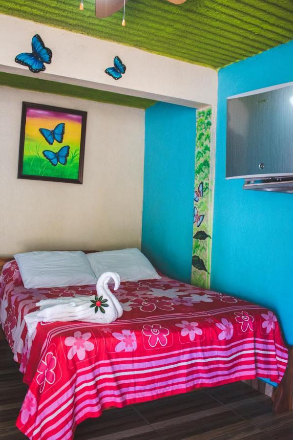 Cabinas Cascada Rio Celeste Bijagua Exteriör bild